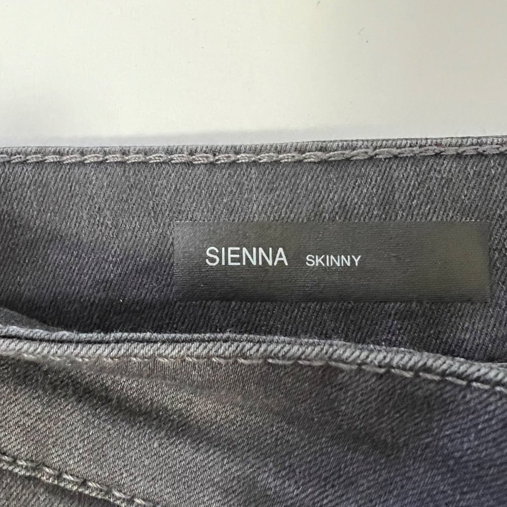 Kut from the Kloth Womens Sienna Skinny Jeans Gray Stretch Cotton Denim size 4 - Picture 9 of 11